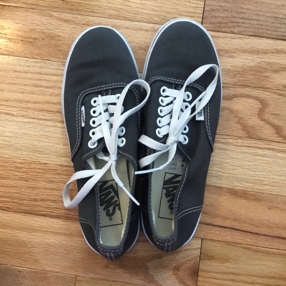 NEW VANS WORN ONCE!